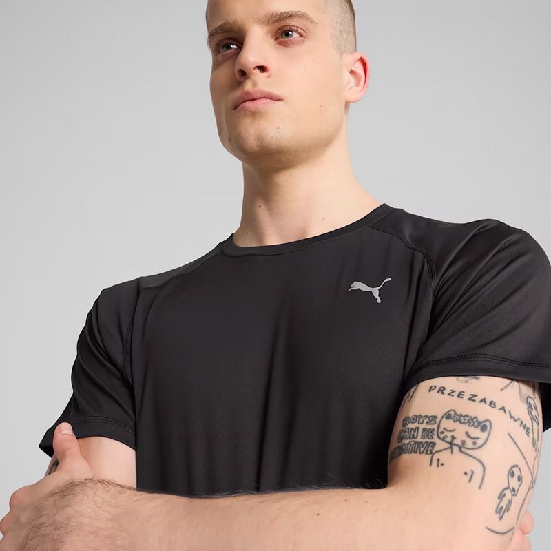 Koszulka do biegania męska PUMA Run Velocity Tee Poly puma black 6