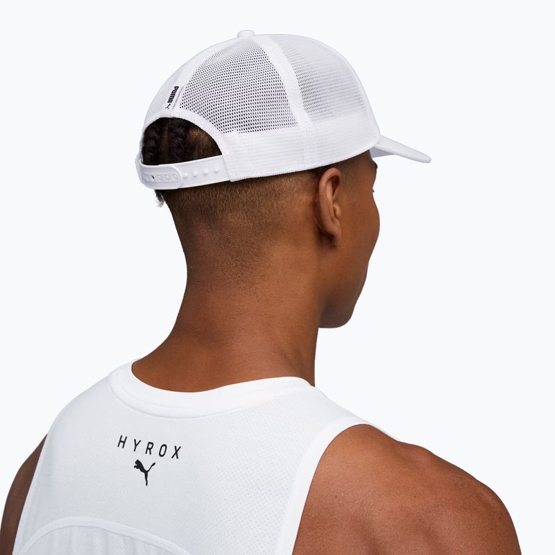 Czapka z daszkiem PUMA Hyrox Trucker white 4