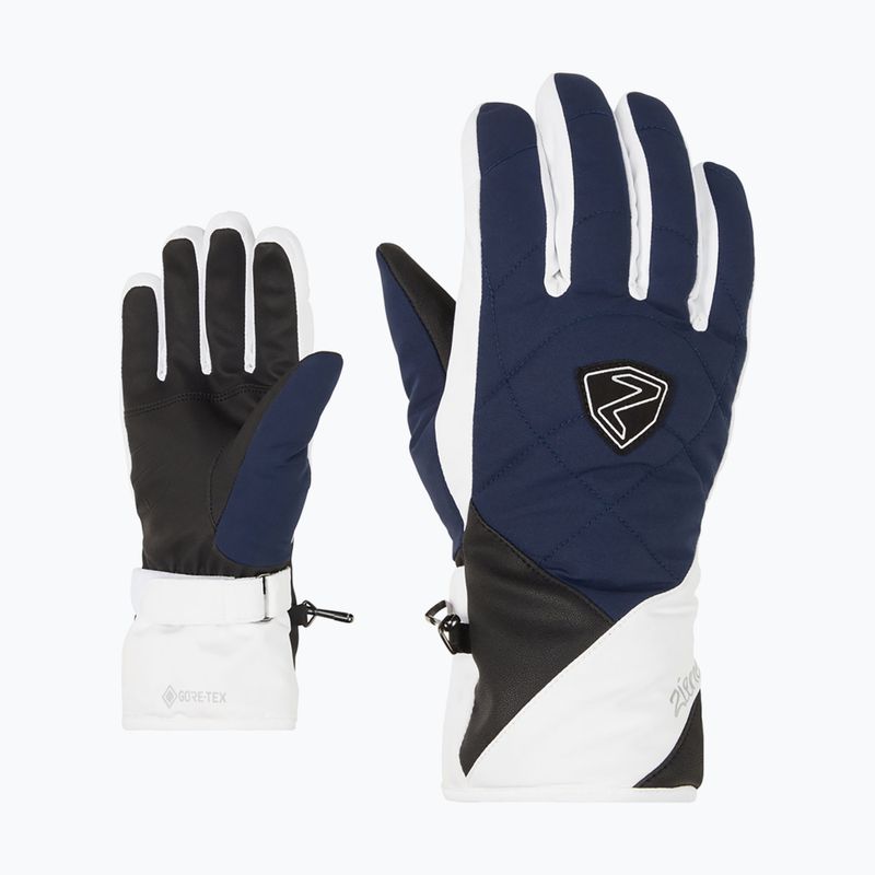 Rękawice narciarskie damskie ZIENER Kamea GTX dark navy 6