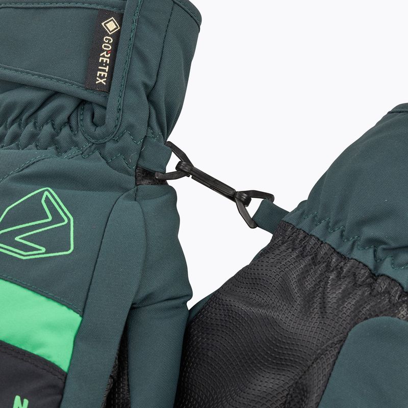 Rękawice narciarskie dziecięce ZIENER Levin GTX Mitten dark jungle 6