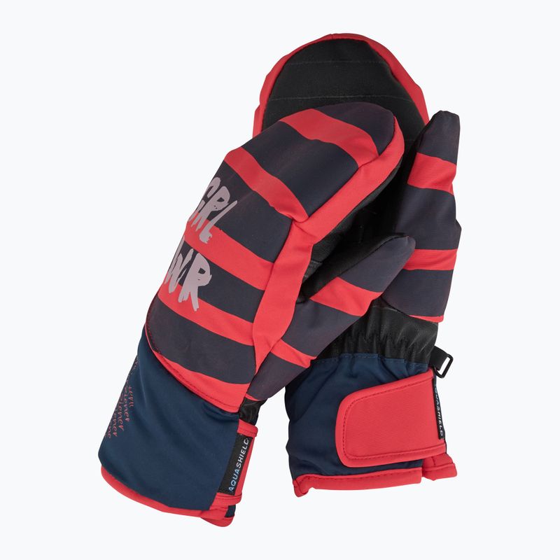 Rękawice narciarskie dziecięce ZIENER Liwani Aquashield PR Mitten fiery red 2