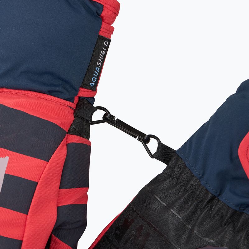 Rękawice narciarskie dziecięce ZIENER Liwani Aquashield PR Mitten fiery red 6