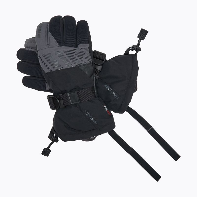 Rękawice narciarskie męskie ZIENER Ghalion Aquashield alpine black/magnet 7