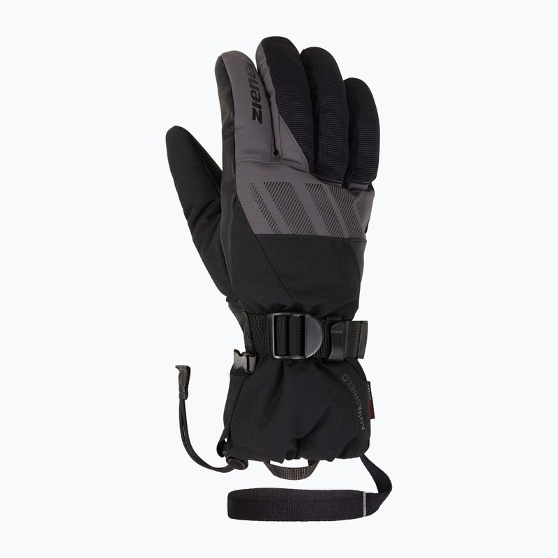 Rękawice narciarskie męskie ZIENER Ghalion Aquashield alpine black/magnet 9