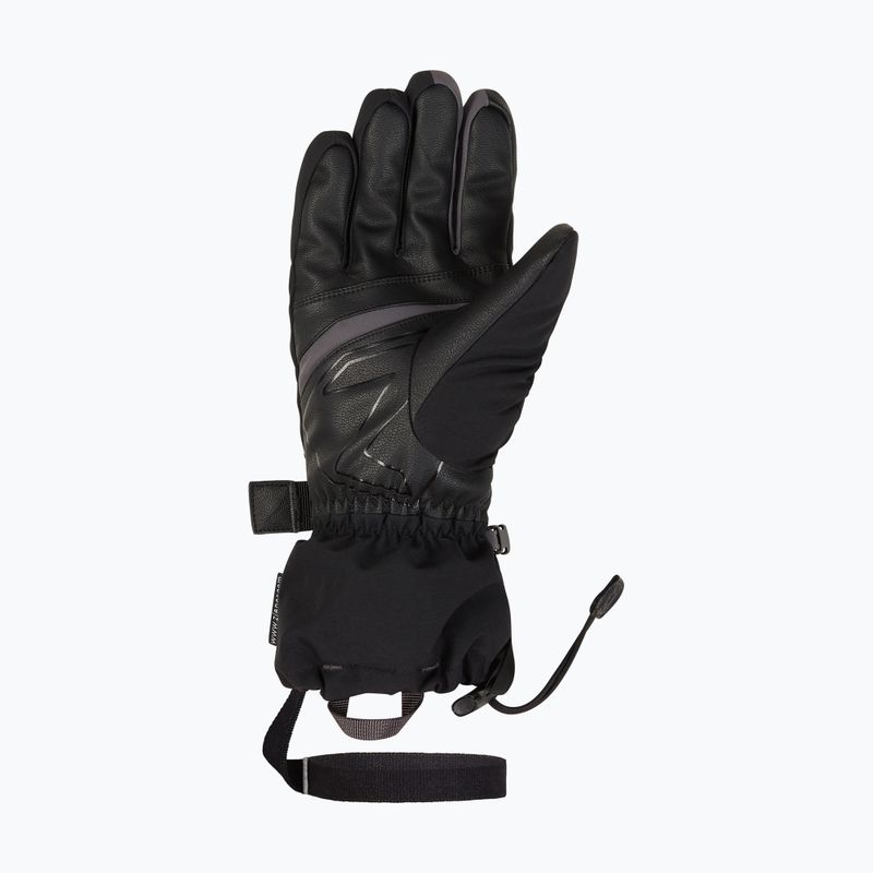 Rękawice narciarskie męskie ZIENER Ghalion Aquashield alpine black/magnet 10