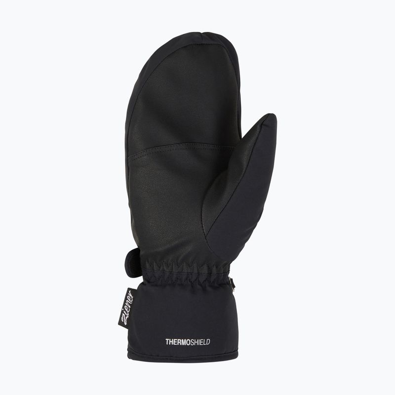 Rękawice narciarskie damskie ZIENER Kisar Aquashield Mitten black 3