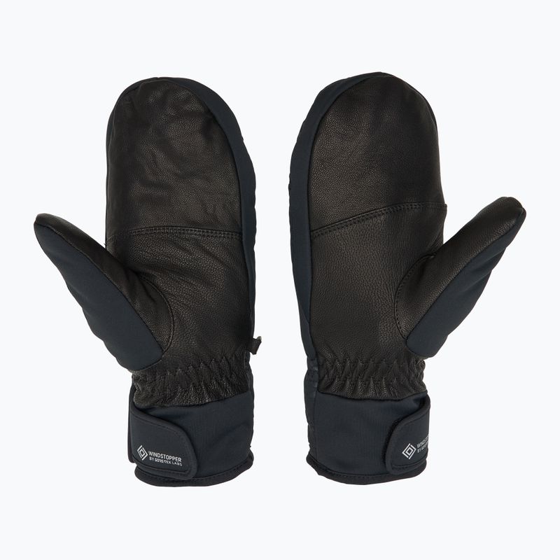 Rękawice narciarskie damskie ZIENER Karoia WS PR Mitten black/rose metallic 3