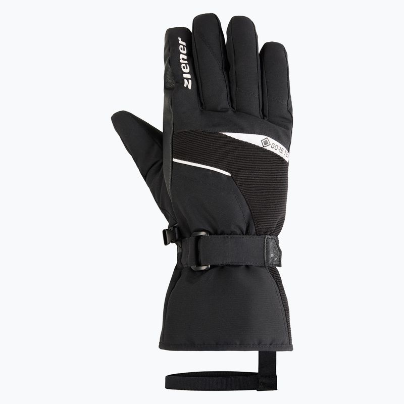 Rękawice narciarskie męskie ZIENER Galerius-Z GTX black/white 2