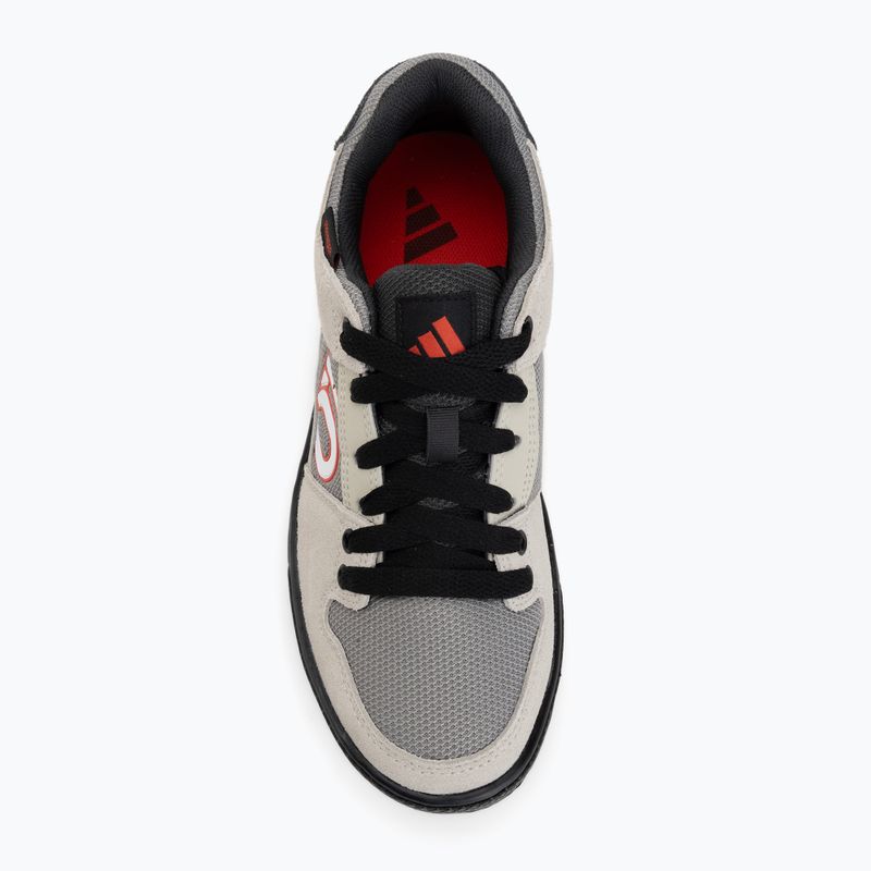 Buty rowerowe platformy męskie adidas FIVE TEN Freerider grey three/ftwr white/wonder alumina 5