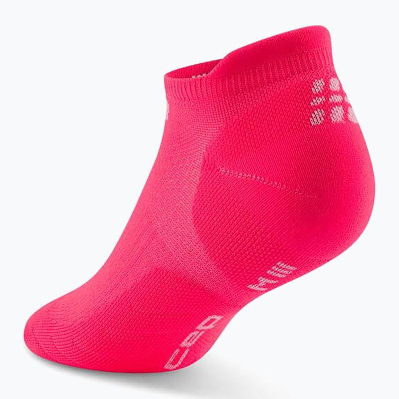 Skarpety kompresyjne damskie CEP Run No Show 5.0 pink 3