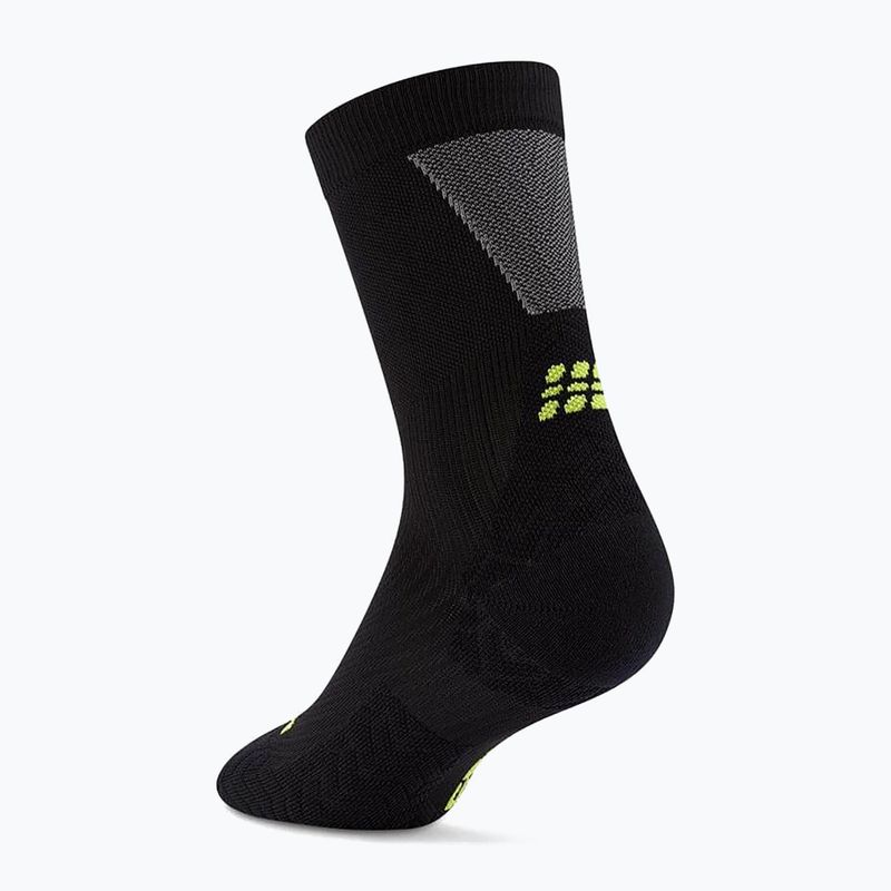 Skarpety damskie CEP Ultralight Mid Cut 4.0 black/grey 3