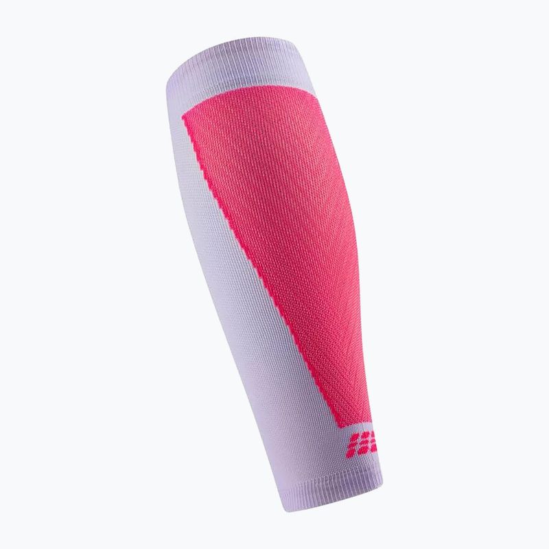 Opaski kompresyjne na łydki damskie CEP Ultralight Calf 4.0 lilac/pink 3