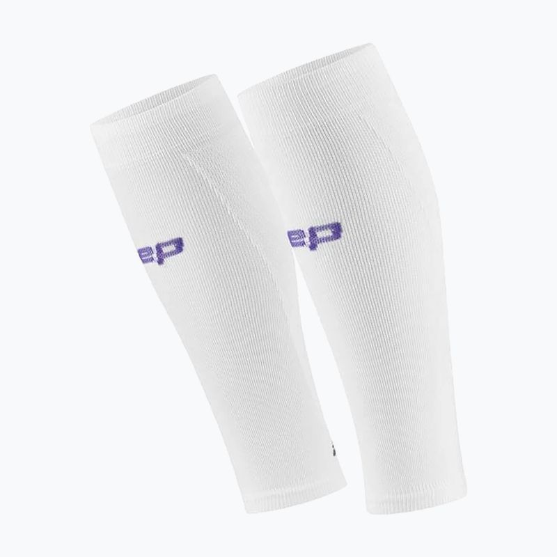 Opaski kompresyjne na łydki męskie CEP Ultralight Calf 4.0 white