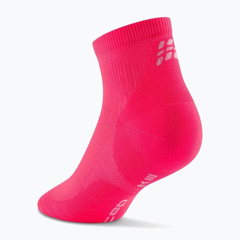 Skarpety kompresyjne męskie CEP Run Low Cut 5.0 pink 3