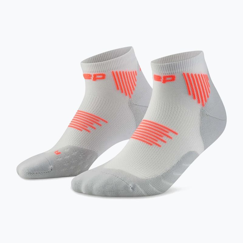 Skarpety kompresyjne damskie CEP Run Low Cut 5.0 grey