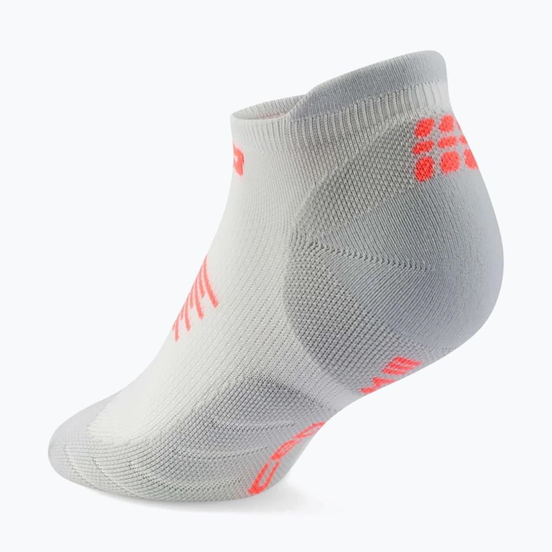 Skarpety kompresyjne męskie Cep Run No Show 5.0 grey 3