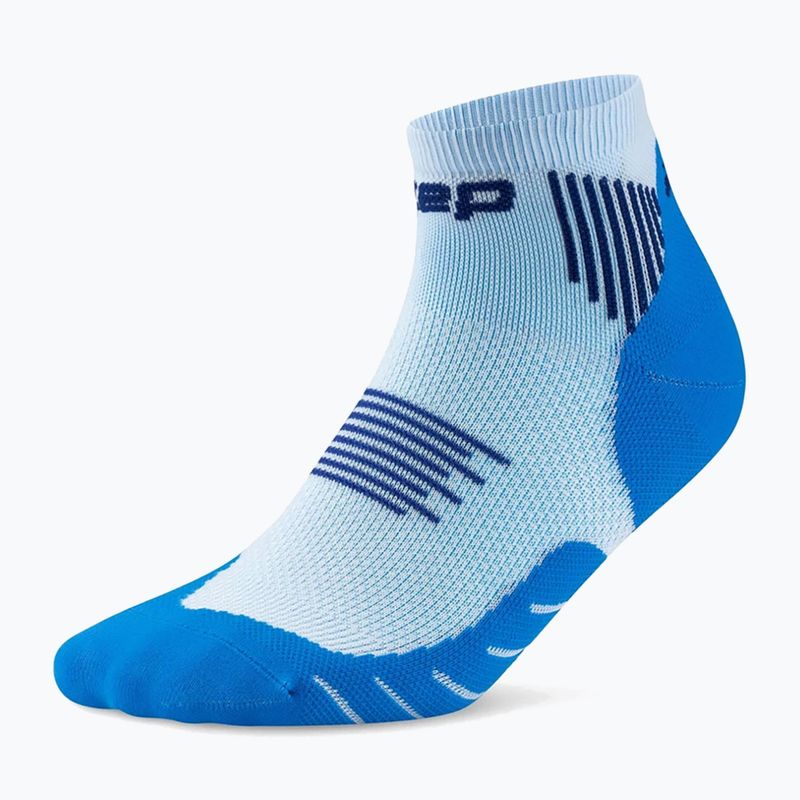 Skarpety kompresyjne męskie CEP Run Low Cut 5.0 blue/ice 2
