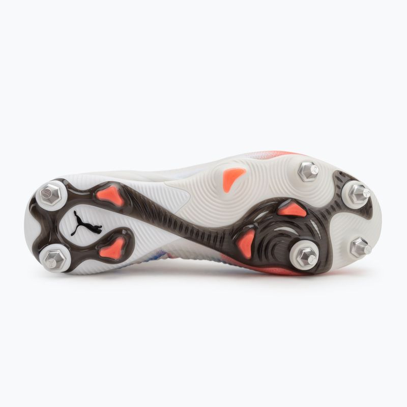 Buty piłkarskie męskie PUMA Future 8 Ultimate MxSG puma white/puma black/glowing red 4