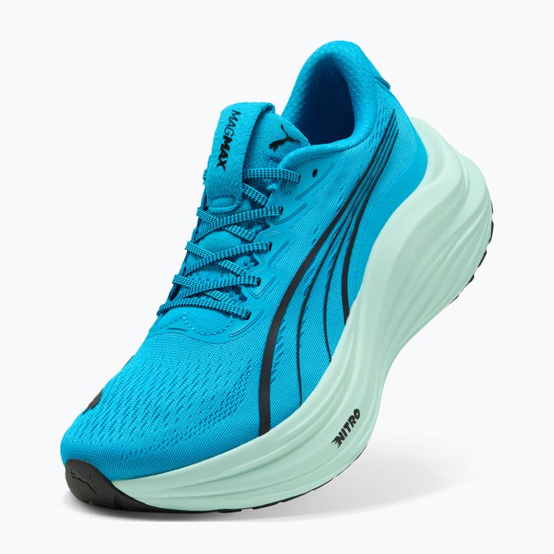 Buty do biegania męskie PUMA MagMax Nitro mint melt/speed Bblue 10