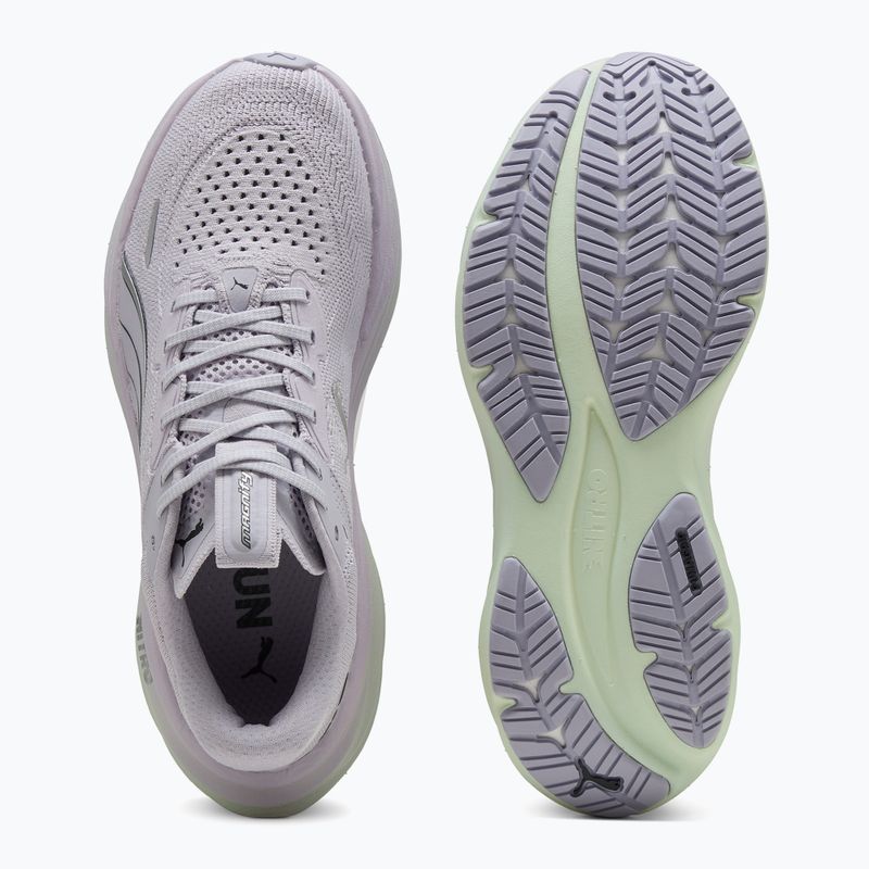 Buty do biegania damskie PUMA Magnify Nitro 3 lilac crush/sage frost 11