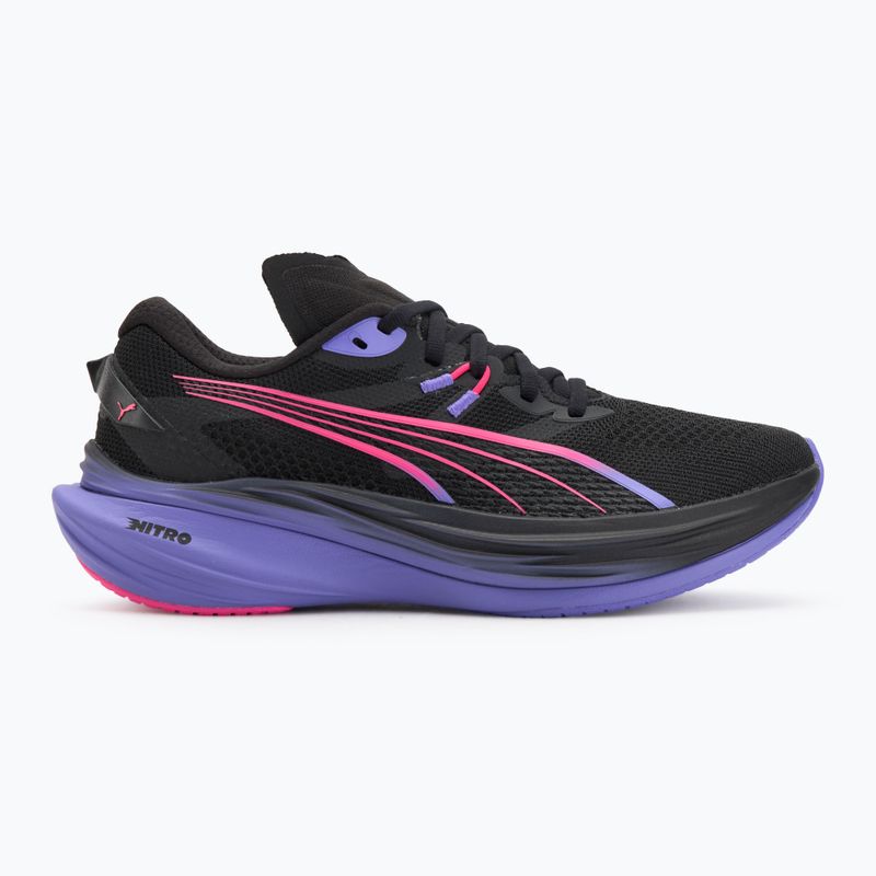 Buty do biegania damskie PUMA Deviate Nitro 3 Digitokyo puma black/fluro pink pes 2