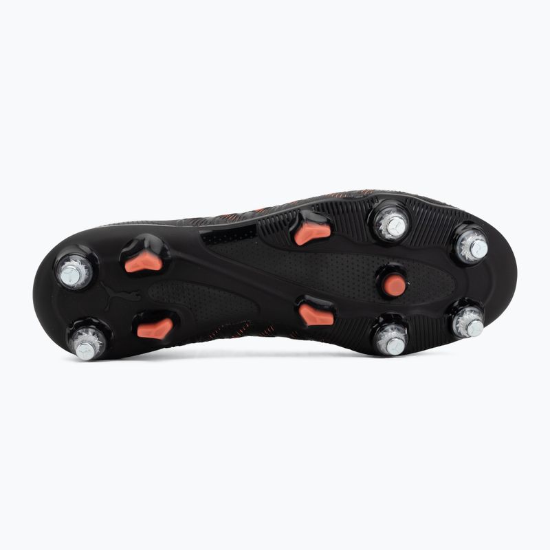 Buty piłkarskie PUMA Future 9 Match MxSG puma black/glowing red/strong grey 4