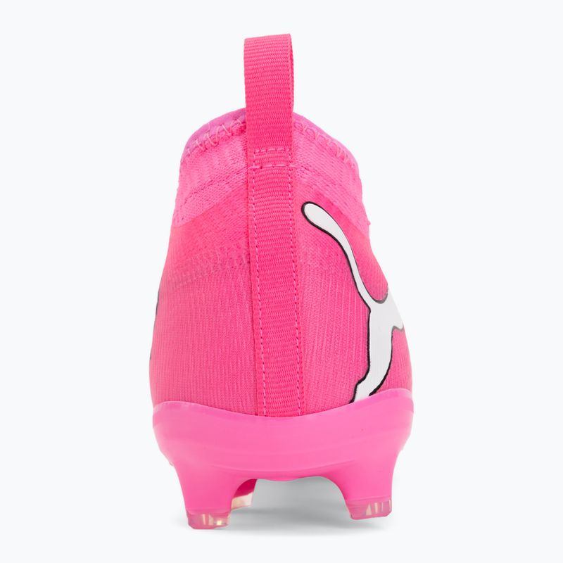 Buty piłkarskie dziecięce PUMA Future 9 Match FG/AG Jr poison pink/puma wht/sun stream/bright aqua/puma blk 6