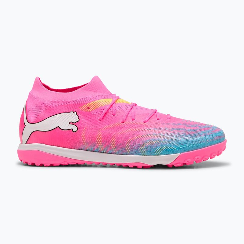 Buty piłkarskie PUMA Future 9 Match TT poison pink/puma wht/sun stream/bright aqua/puma blk 10