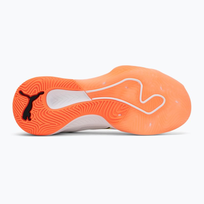 Buty do piłki ręcznej PUMA Eliminate Nitro 4 Game On puma white/glowing red/ultra blue 4