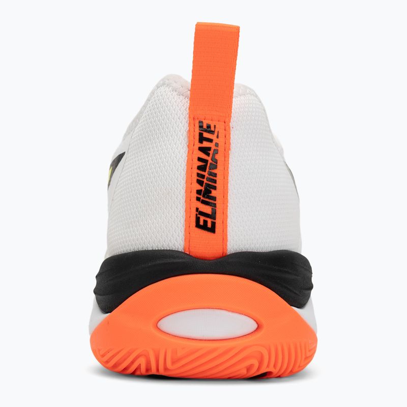 Buty do piłki ręcznej PUMA Eliminate Nitro 4 Game On puma white/glowing red/ultra blue 6