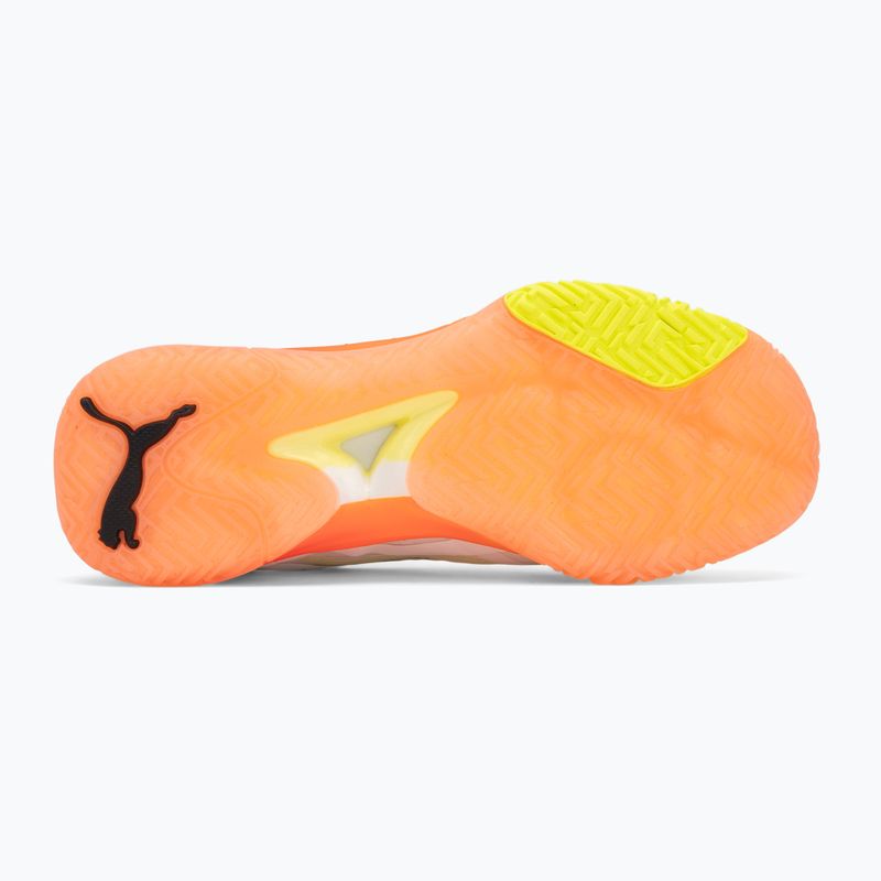 Buty do piłki ręcznej PUMA Accelerate Nitro SQD 4 Game On puma white/glowing red/ultra blue 4