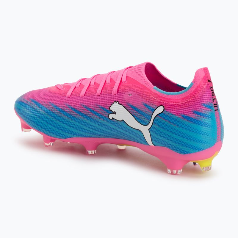 Buty piłkarskie PUMA Ultra 6 Match FG/AG poison pink/puma wht/sun stream/bright aqua/puma blk 3