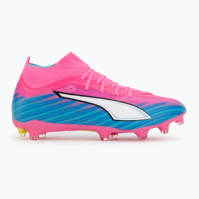 Buty piłkarskie PUMA Ultra 6 Match + FG/AG poison pink/puma wht/sun stream/bright aqua/puma blk 2