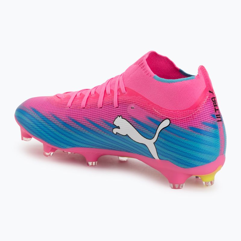 Buty piłkarskie PUMA Ultra 6 Match + FG/AG poison pink/puma wht/sun stream/bright aqua/puma blk 3