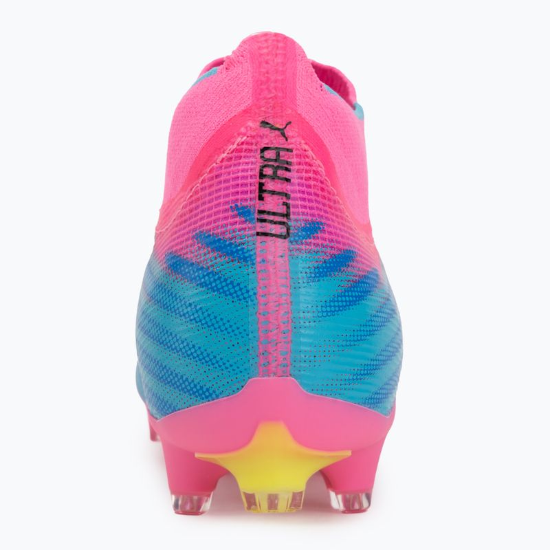 Buty piłkarskie PUMA Ultra 6 Match + FG/AG poison pink/puma wht/sun stream/bright aqua/puma blk 6