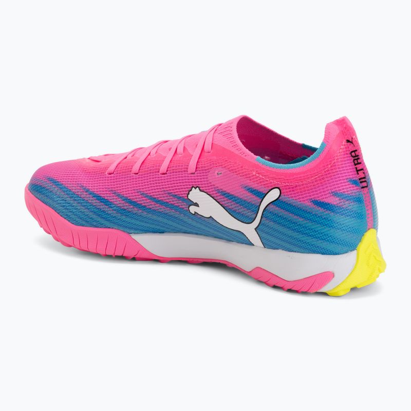 Buty piłkarskie PUMA Ultra 6 Match TT poison pink/puma wht/sun stream/bright aqua/puma blk 3