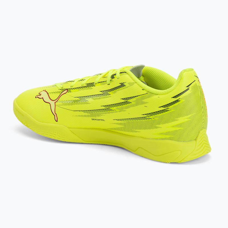 Buty piłkarskie PUMA Ultra 6 Play IT yellow alert/puma black/glowing red/lime squeeze 3