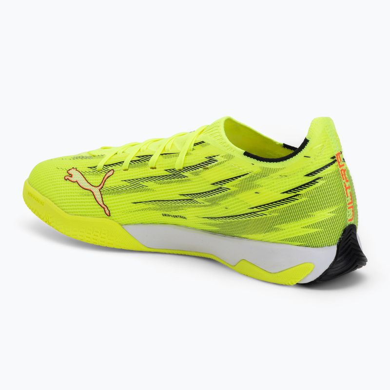 Buty piłkarskie PUMA Ultra 6 Match IT yellow alert/puma black/glowing red/lime squeeze 3