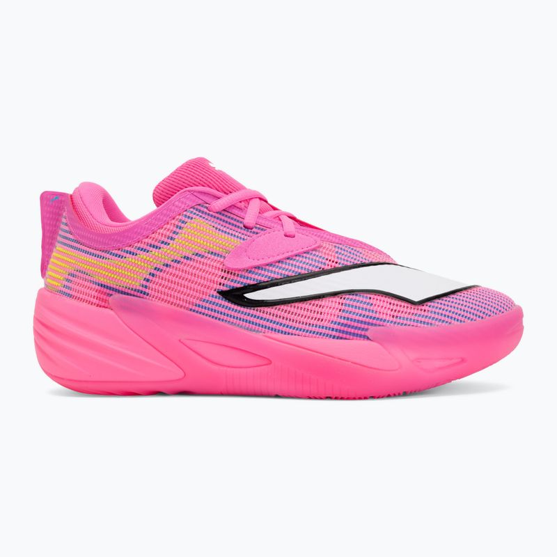 Buty do koszykówki PUMA All-Pro NITRO 2 Showtime poison pink/bright aqua/lime squeeze 2