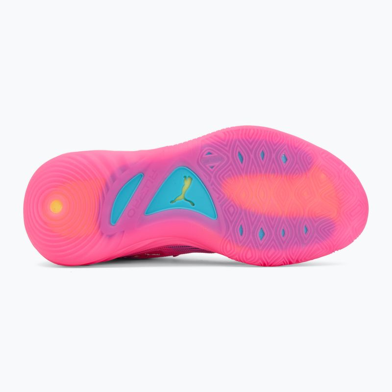 Buty do koszykówki PUMA All-Pro NITRO 2 Showtime poison pink/bright aqua/lime squeeze 4