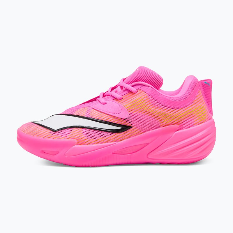 Buty do koszykówki PUMA All-Pro NITRO 2 Showtime poison pink/bright aqua/lime squeeze 8