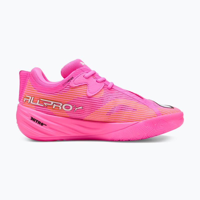 Buty do koszykówki PUMA All-Pro NITRO 2 Showtime poison pink/bright aqua/lime squeeze 9