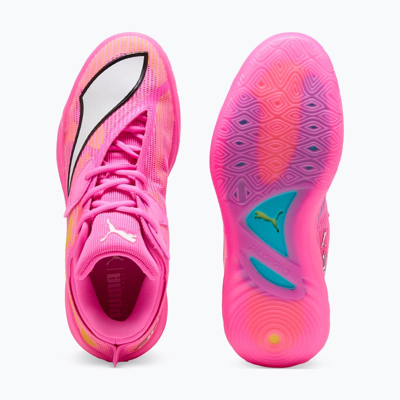 Buty do koszykówki PUMA All-Pro NITRO 2 Showtime poison pink/bright aqua/lime squeeze 10