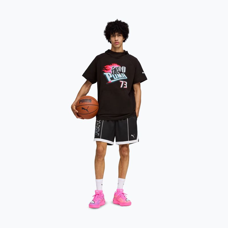 Buty do koszykówki PUMA All-Pro NITRO 2 Showtime poison pink/bright aqua/lime squeeze 14