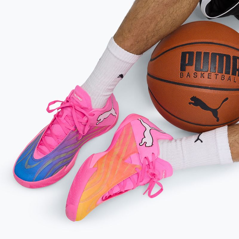 Buty do koszykówki PUMA All-Pro NITRO 2 Elite poision pink/ultra blue/lime squeeze 13