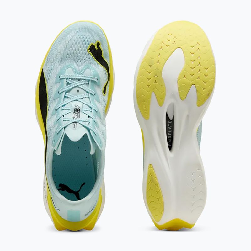 Buty do biegania męskie PUMA Deviate Nitro Elite 4 fresh water/lemon crush/puma black 10