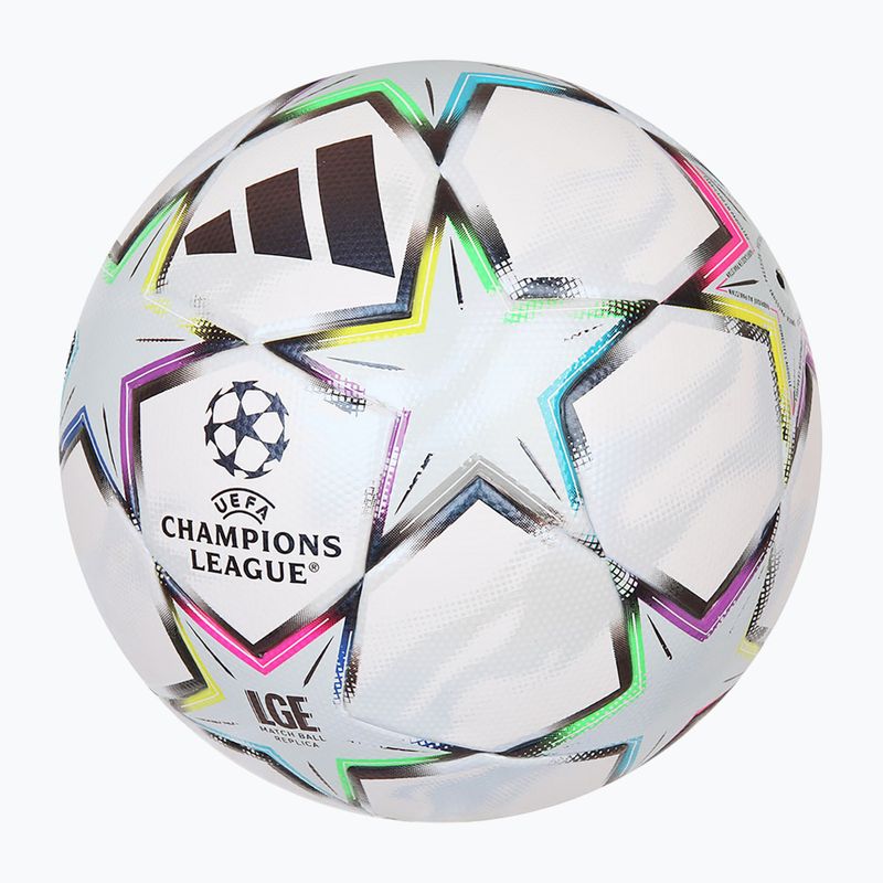 Piłka do piłki nożnej adidas UEFA Champions League 26/27 white/multicolor size 5 2