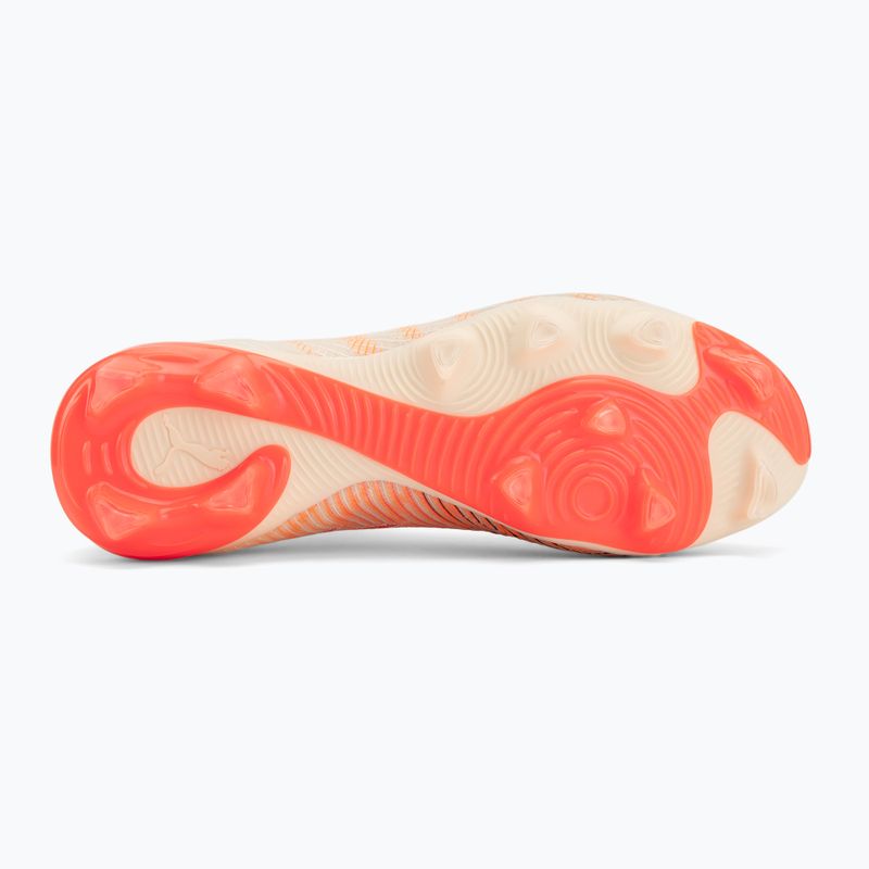 Buty piłkarskie PUMA Future 9 Fusin FG/AG sugared almond/puma white/ultra red/puma black 4