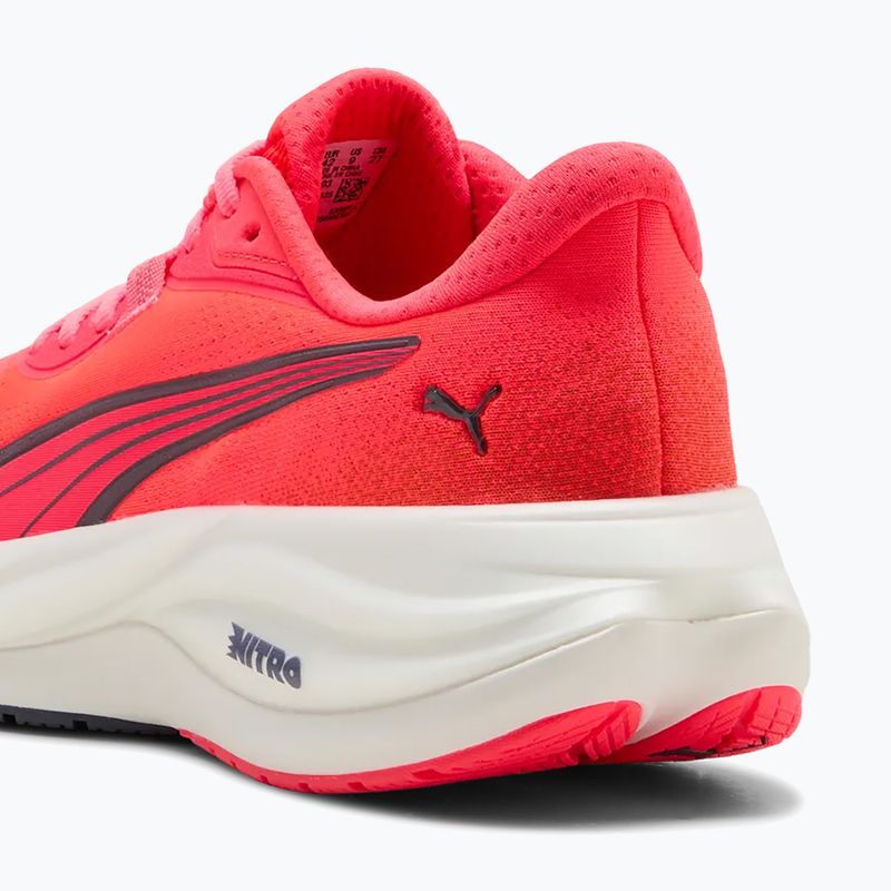Buty do biegania Puma Electrify Nitro 5 ultra red/inky depths 13