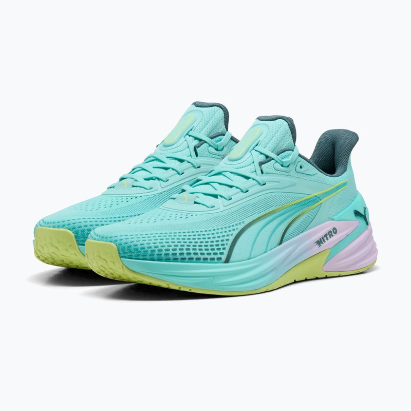 Buty treningowe PUMA Activate Nitro TR Hyrox intense mint/light lavender/sunny lime/herb garden 10